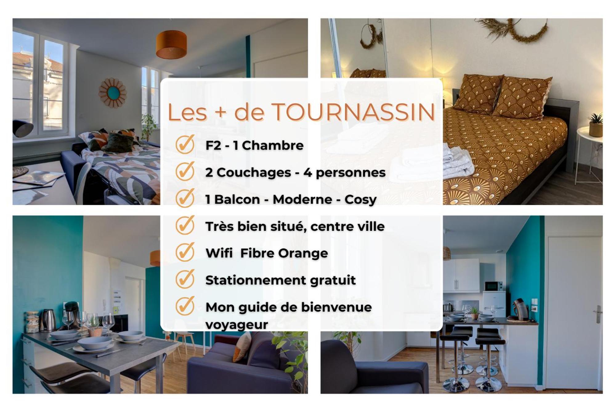 Le Tournassin-Balcon-Stationnement Gratuit Lägenhet Bourg-en-Bresse Exteriör bild